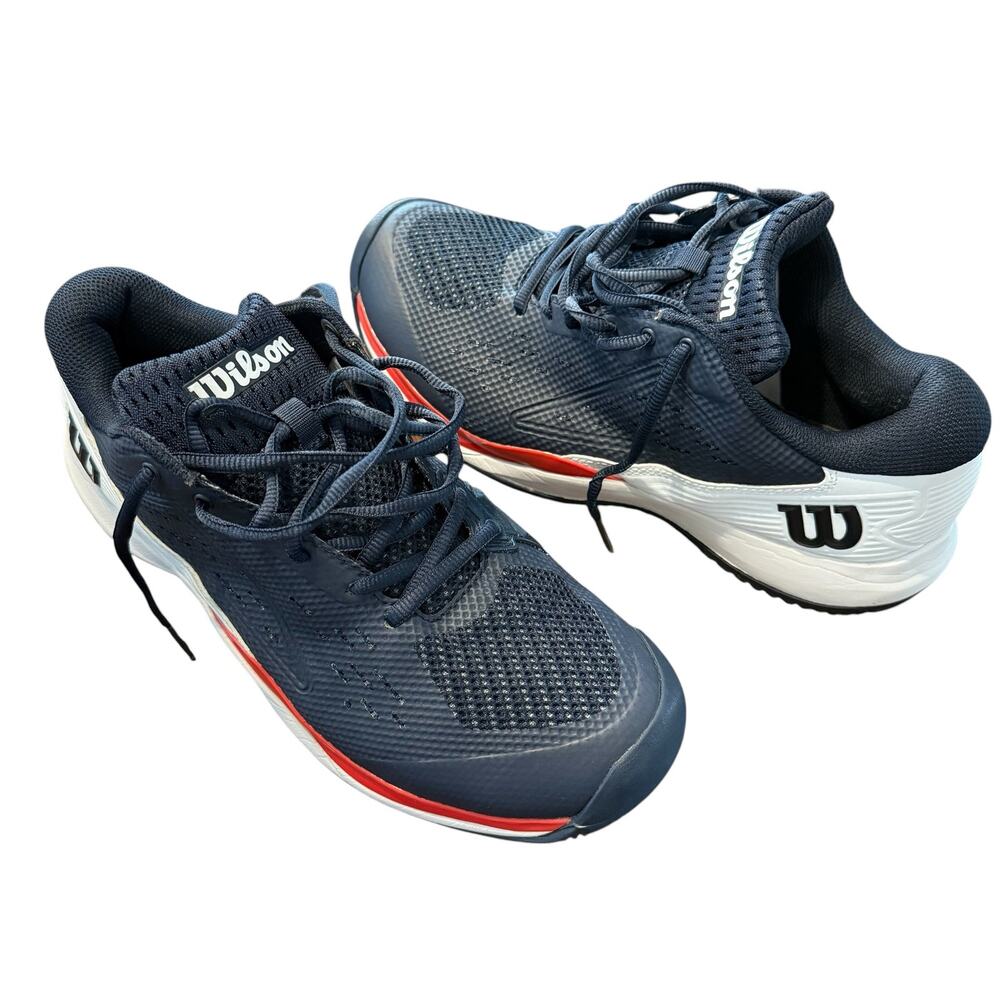 Wilson Men’s tennis shoes, navy blue Rush Pro Ace, Size 9